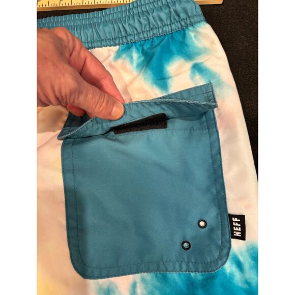 Disney Neff tye dye Mickey Mouse swim trunks men’s Xl - Picture 3 of 12